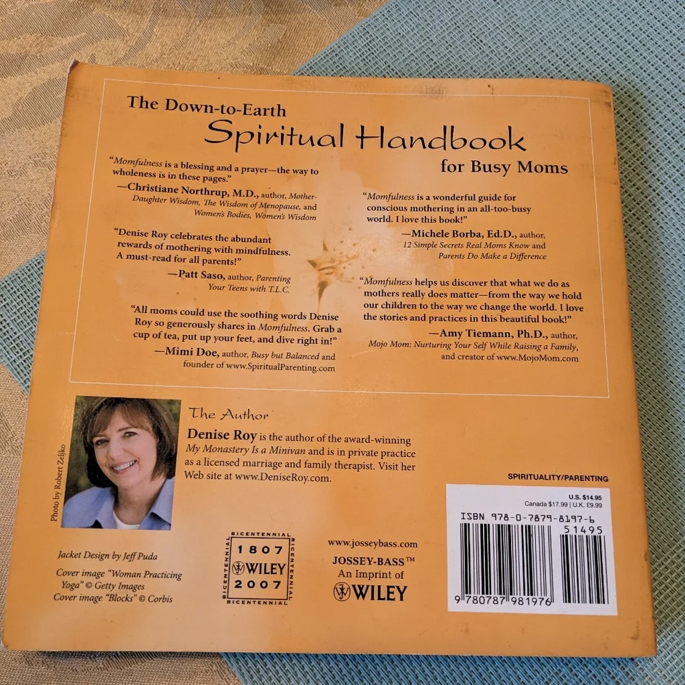 🚨 $5 w/Bundle 2+Items🔥 Momfulness Paperback Book by Denise Roy